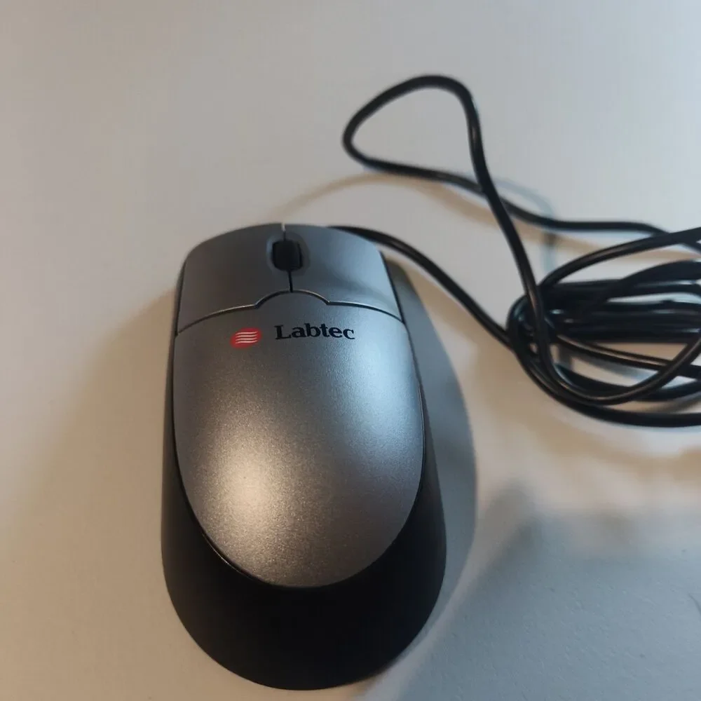 Labtec M-BR91 Optical Mouse USB Wired 3 Button